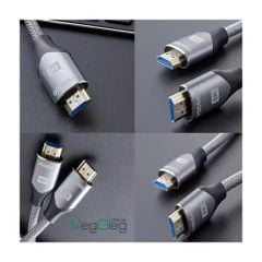 Dây HDMI 8K VEGGIEG V-H404 3m