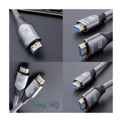 Cáp HDMI 8K VEGGIEG V-H405 5m