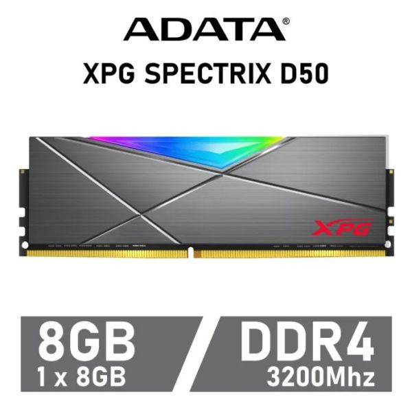 Ram Adata XPG Spectrix D50 RGB 8GB DDR4 3200MHz