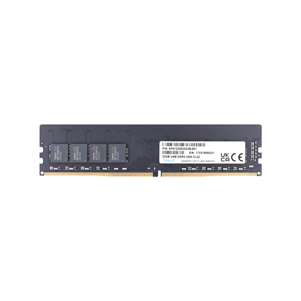 RAM APACER DIMM 16GB DDR4 3200MHZ (EL.16G21.GSH)