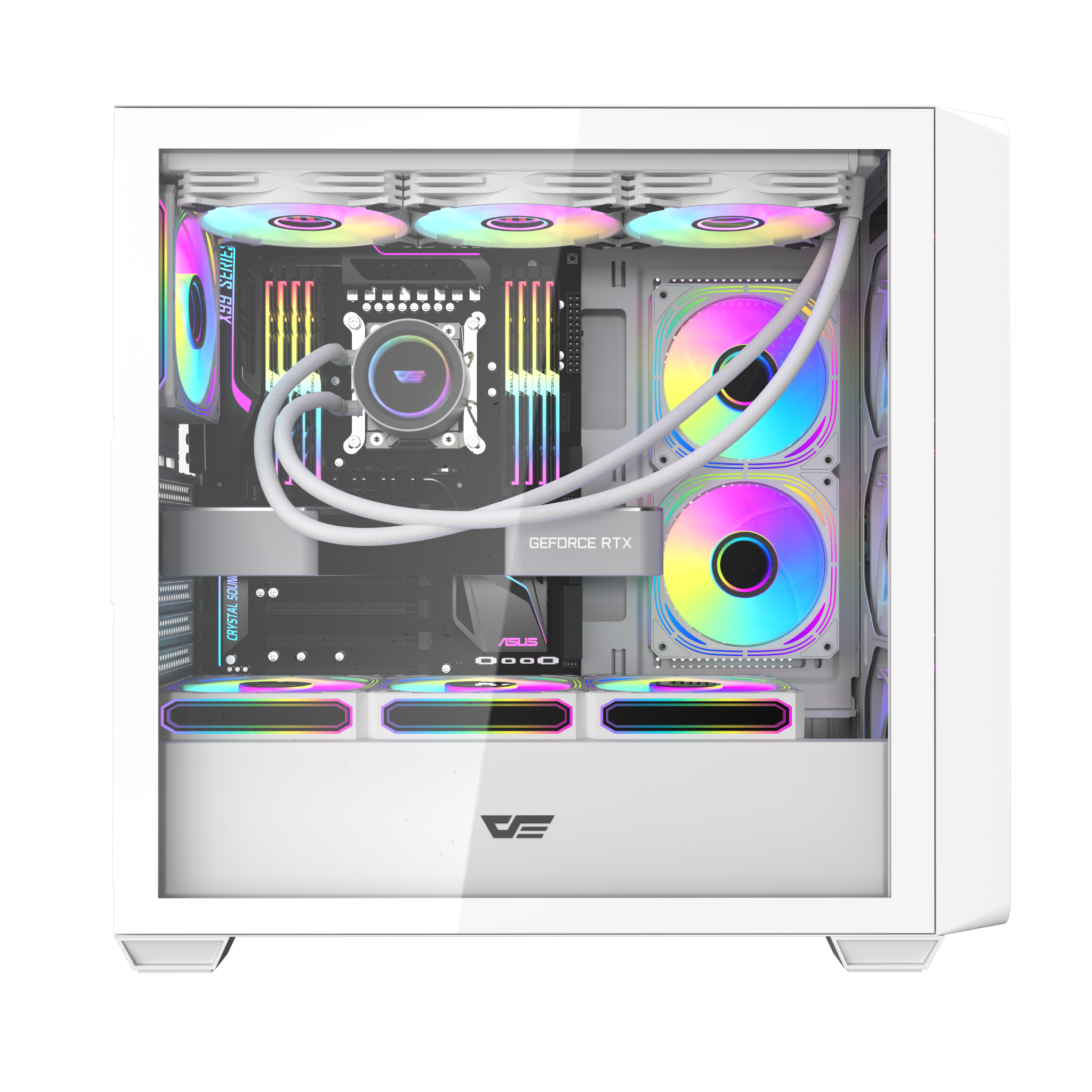 Vỏ Case DARKFLASH DS900WD ATX Trắng