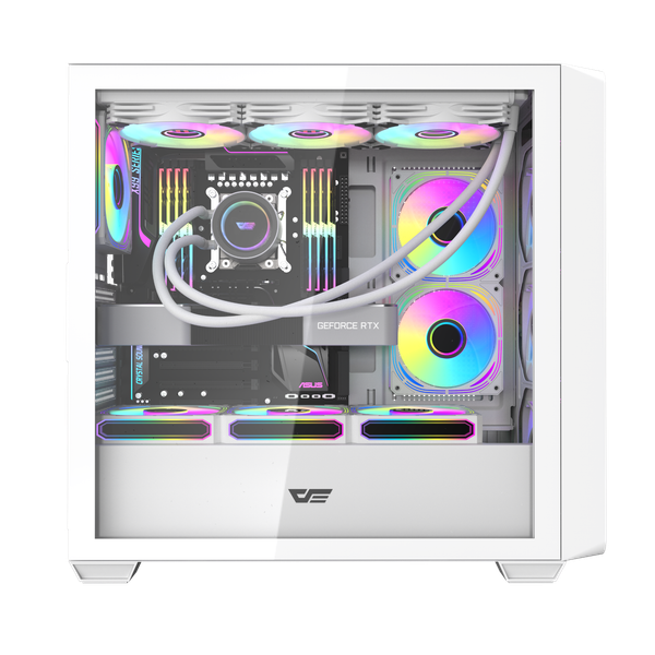 Vỏ Case DARKFLASH DS900WD ATX Trắng