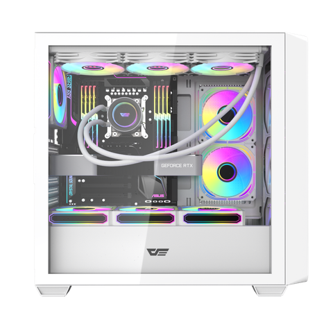 Vỏ Case DARKFLASH DS900WD ATX Trắng