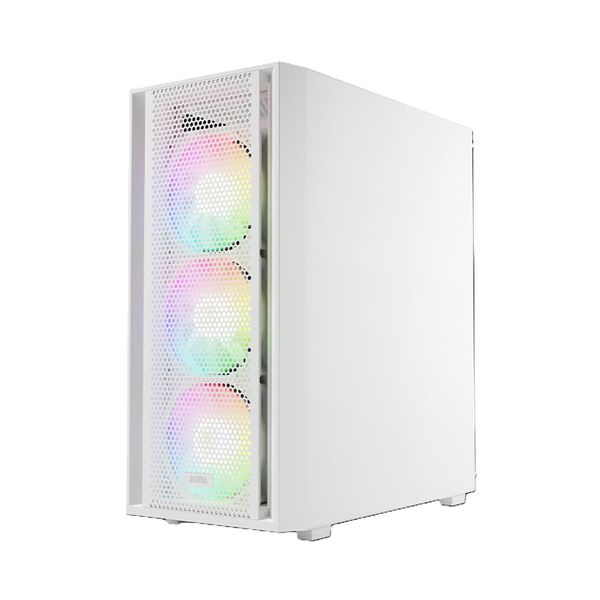 Vỏ Case Gamdias Aura GC2 Trắng Sẵn 4 Fan ARGB