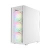 Vỏ Case Gamdias Aura GC2 Trắng Sẵn 4 Fan ARGB