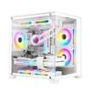 Vỏ Case CoolerPlus X34W M-ATX/ITX Trắng