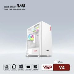 Vỏ Case VSP V4 M-ATX/ITX Trắng