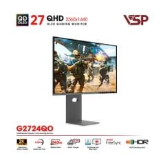 Màn hình QD-OLED Ai gaming Vision Pro G2724QO (27 Inch / 2K / 10bit / 240Hz / 0.03ms / G-Sync)