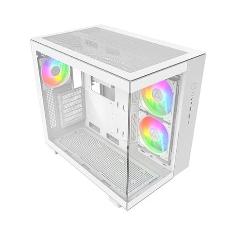 Vỏ Case Montech King 65 Pro ARGB màu trắng
