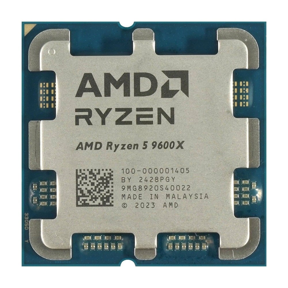 CPU AMD Ryzen 5 9600X (3.9 GHz Boost 5.4 GHz, 6 Cores - 12 Threads, 32 MB Cache) - Tray