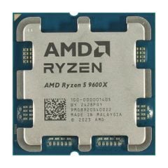 CPU AMD Ryzen 5 9600X (3.9 GHz Boost 5.4 GHz, 6 Cores - 12 Threads, 32 MB Cache) - Tray