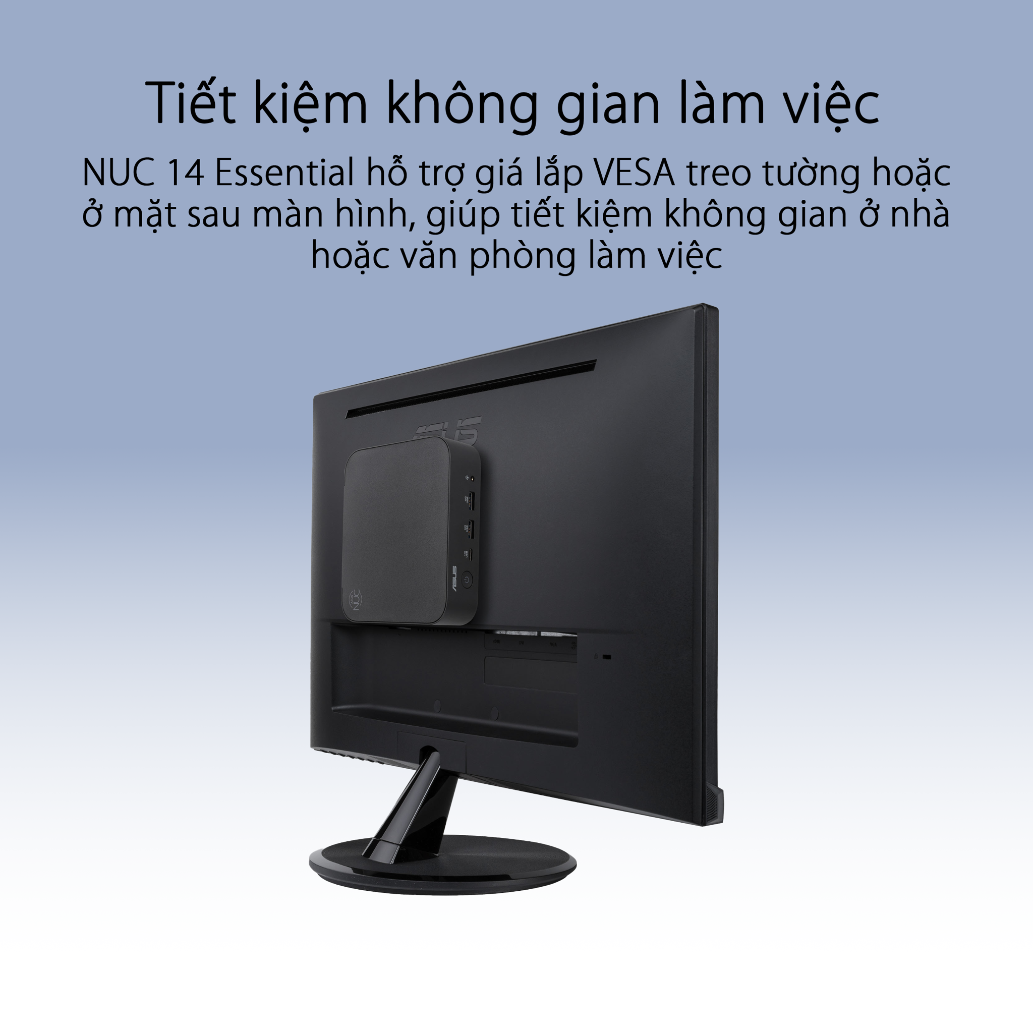 PC Mini ASUS NUC 14 Essential RNUC14MNK9700000 INTEL CORE N97 DDR5/WIFI6/NO-OS, tính năng nổi bật