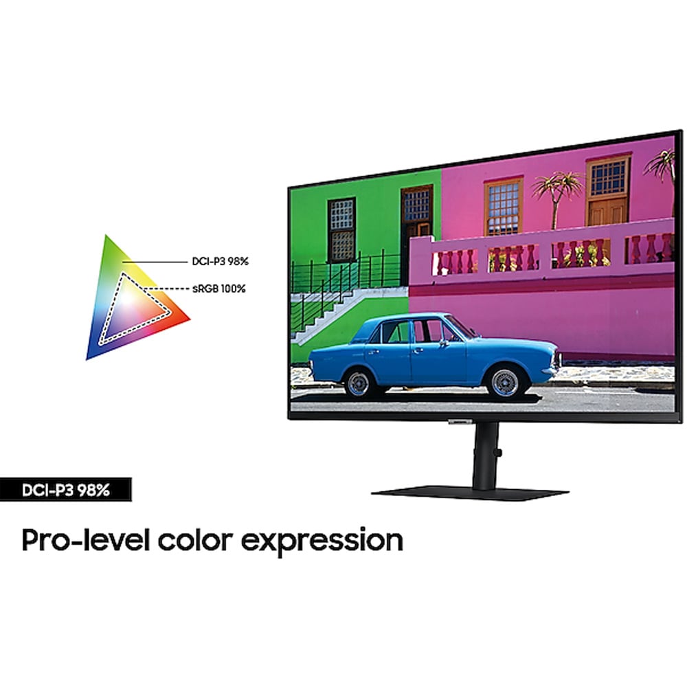 Màn Hình Đồ Họa SAMSUNG ViewFinity S8 LS27B800PXEXXV 24 Inch (4K - IPS - 60Hz - 5ms - USB TypeC)