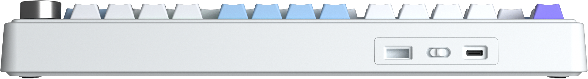 Bàn phím cơ AULA F75 3 Mode (1479) (Phiên bản Xanh dương + trắng + tím/ Reaper switch)
