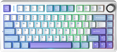 Bàn phím cơ AULA F75 3 Mode (1479) (Phiên bản Xanh dương + trắng + tím/ Reaper switch)