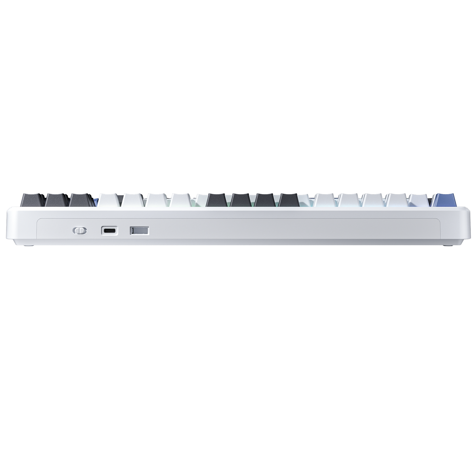 BÀN PHÍM CƠ GAMING AULA F87 (9425) 3 MODE (Phiên bản Đen + trắng + xanh dương/ Greywood V4 Switch)