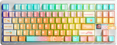 BÀN PHÍM CƠ GAMING AULA F87 PRO V2 (2667) 3 MODE (Phiên bản Màu Orange Juice/ Meteor Ice Cream Switch)