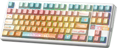 BÀN PHÍM CƠ GAMING AULA F87 PRO V2 (2667) 3 MODE (Phiên bản Màu Orange Juice/ Meteor Ice Cream Switch)