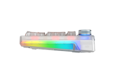 Phím Cơ Aula F98 Pro (Ice Crystal Switch Trắng Trong Suốt) Không Dây