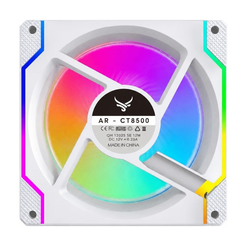 Fan Case Centaur CT-8500 ARGB Trắng Sync Hub