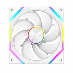 Fan Case MAGIC SNOWMAN F-129 PRO ARGB Trắng Sync Main (Xuôi)