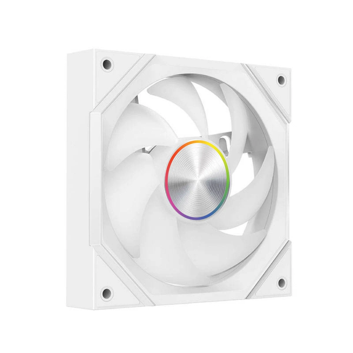 Fan Case MAGIC SNOWMAN F-129 PRO ARGB Trắng Sync Main (Xuôi)