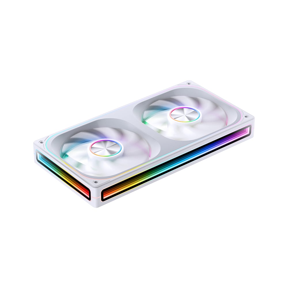 Fan Case JONSBO ZA-240W LED ARGB Infinity Trắng