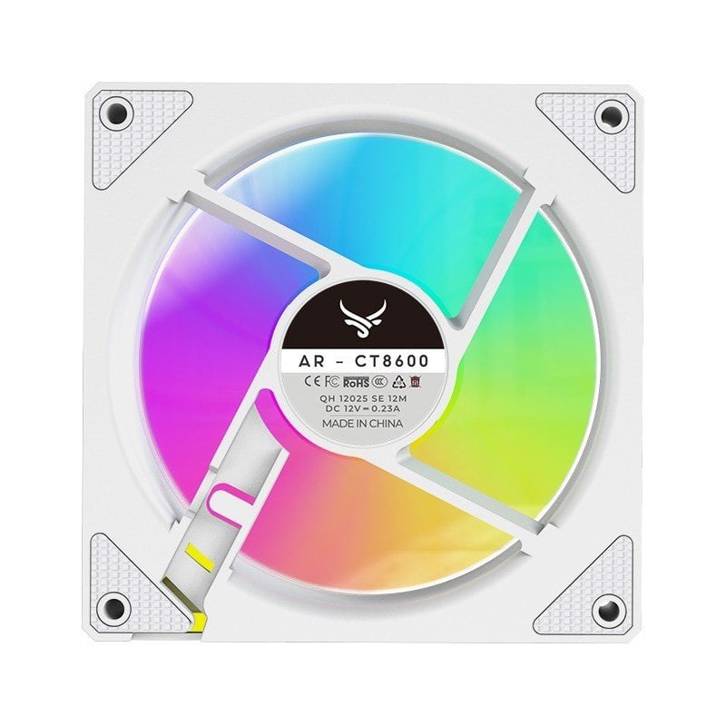 Fan Case Centaur CT-8600 Led ARGB Trắng Sync Main