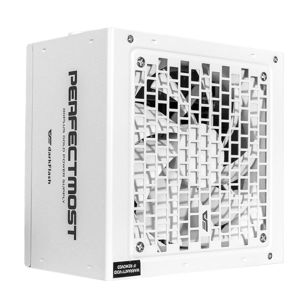 Nguồn DarkFlash PMT 850W GOLD ATX 3.1, PCIe 5.1 (80 Plus Gold/ Full-Modular) Trắng