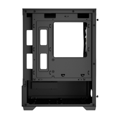 Vỏ Case GAMDIAS AURA GC9M ELITE sẵn 3 Fan ARGB Đen