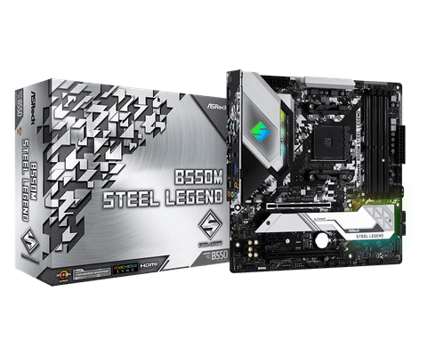 Mainboard ASROCK B550M Steel Legend DDR4