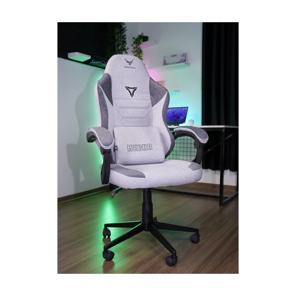 Ghế Gaming Centaur Mecha Xám Đen