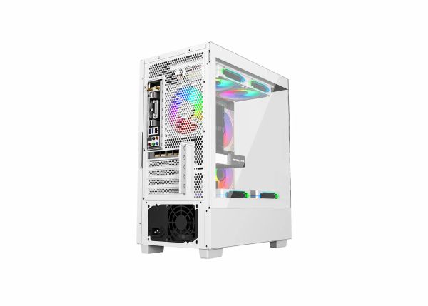 Vỏ Case CENTAUR TIMBER M-ATX/ITX Trắng Trơn