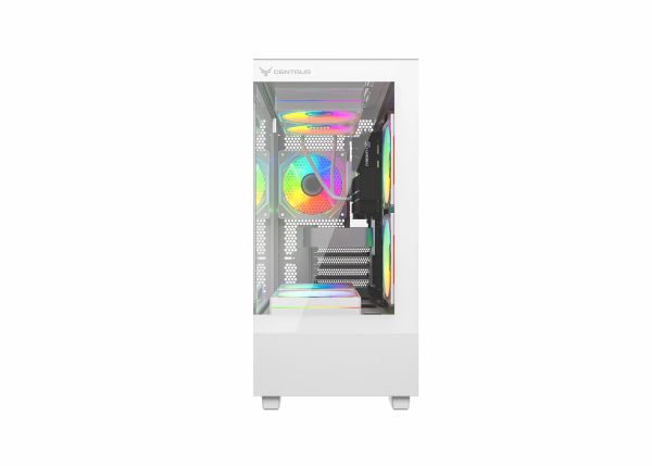 Vỏ Case CENTAUR TIMBER M-ATX/ITX Trắng Trơn