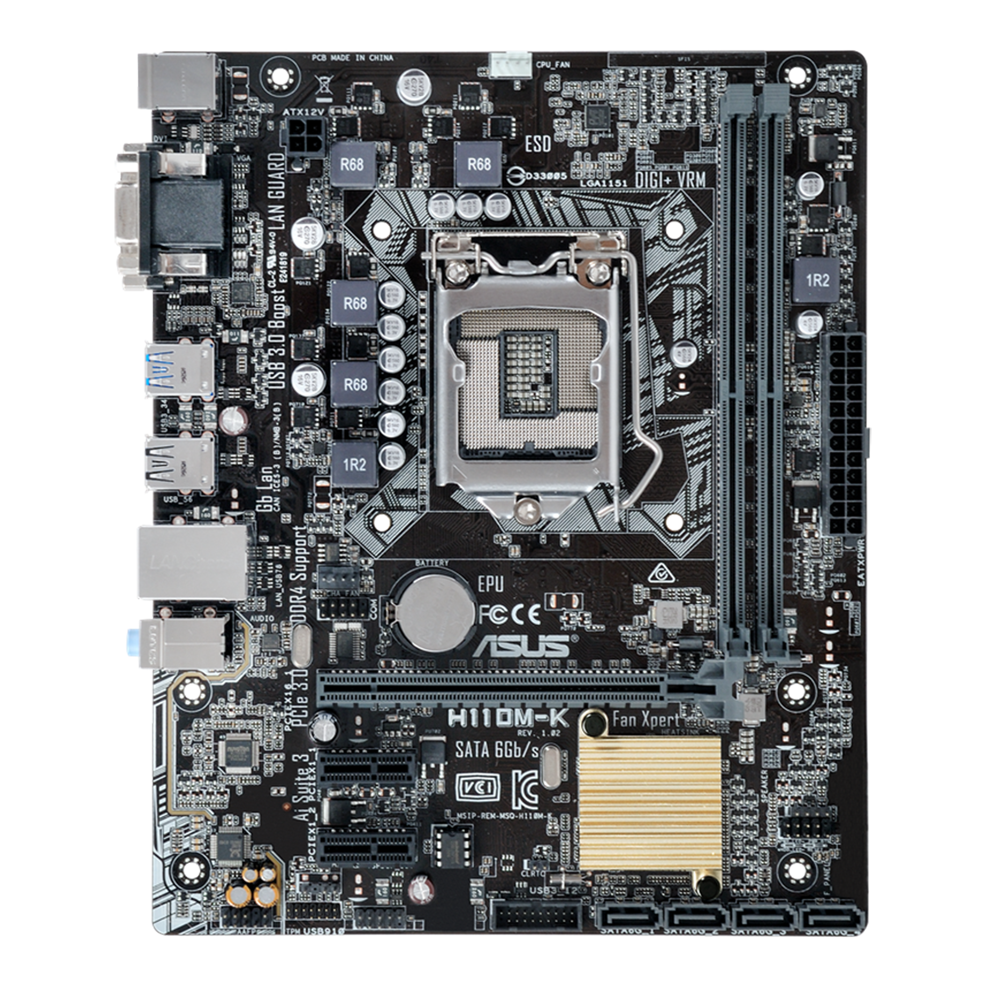 Mainboard Intel ASUS H110M-KS DDR4