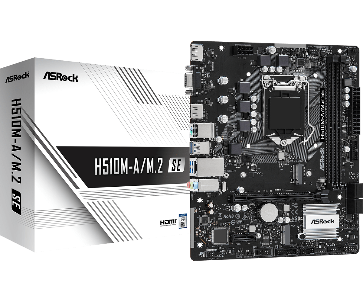 Mainboard Intel Asrock H510M-A/M.2 SE DDR4