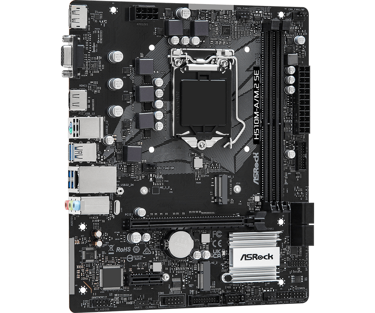 Mainboard Intel Asrock H510M-A/M.2 SE DDR4