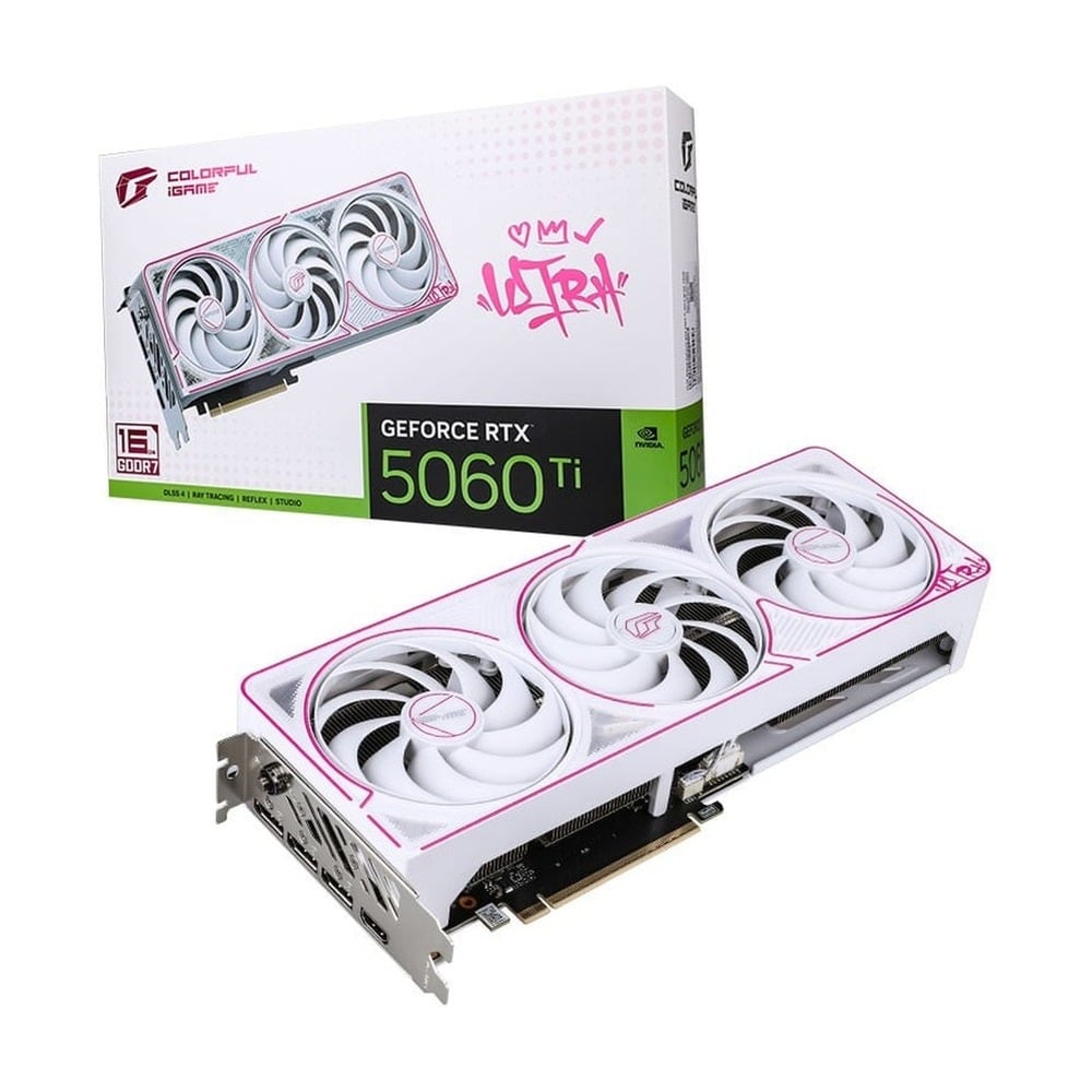 Card màn hình Colorful iGame GeForce RTX 5060 Ti Ultra W OC 16GB-V 16GB GDDR7