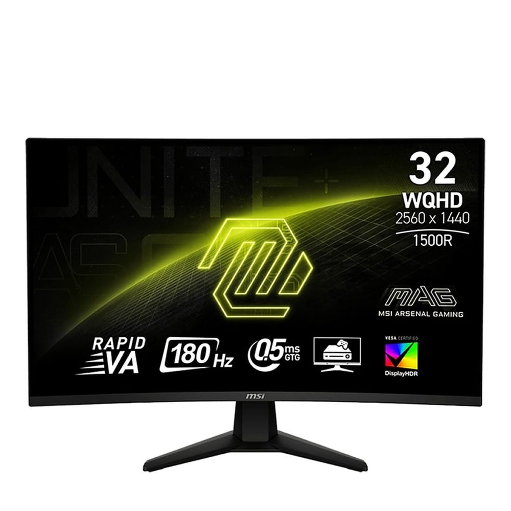 Màn hình Gaming cong MSI MAG 32CQ6F 32 inch Rapid VA/WQHD(2K)/0.5ms/180Hz