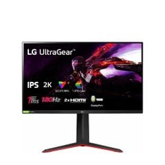 Màn hình Gaming LG UltraGear 27GP850 B 27 inch, Nano IPS, 2K, 180Hz, 1ms, HDR G-Sync, Phẳng