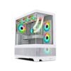 Vỏ Case MIK Lumine 4FA Trắng Kèm 4 Fan ARGB
