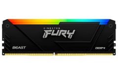 Ram Kingston FURY Beast RGB 8GB (1x8GB) DDR4 3200MHz (KF432C16BB2A/8)