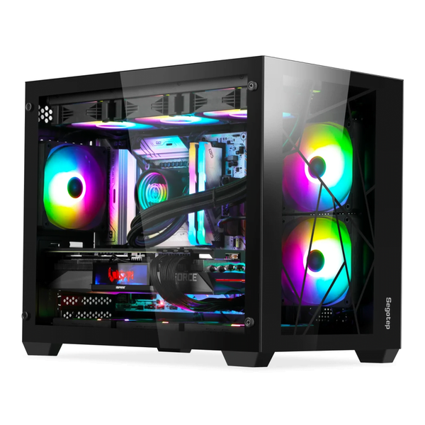 Vỏ Case SEGOTEP LUMI II mATX Đen