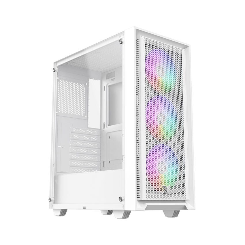 Vỏ Case Xigmatek Sky II 3F Trắng Kèm 3 Fan