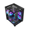 Vỏ Case MAGIC O11 VISION M-ATX Đen