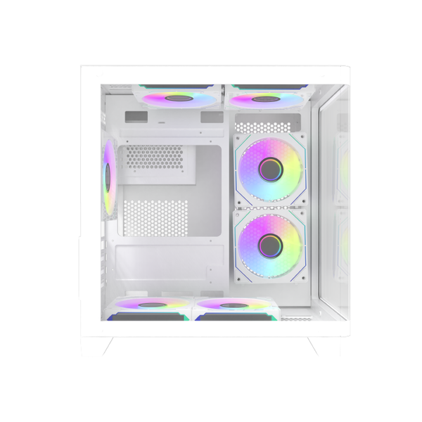 Vỏ Case MAGIC GM-02 CURVED (M-ATX) Trắng