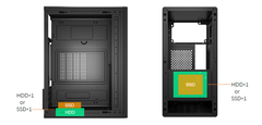 Vỏ Case Văn Phòng Magic M-05 mATX Mid Tower