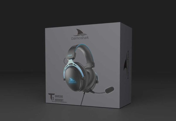 Tai Nghe Gaming Darmoshark T3 ENC Đen Có Dây