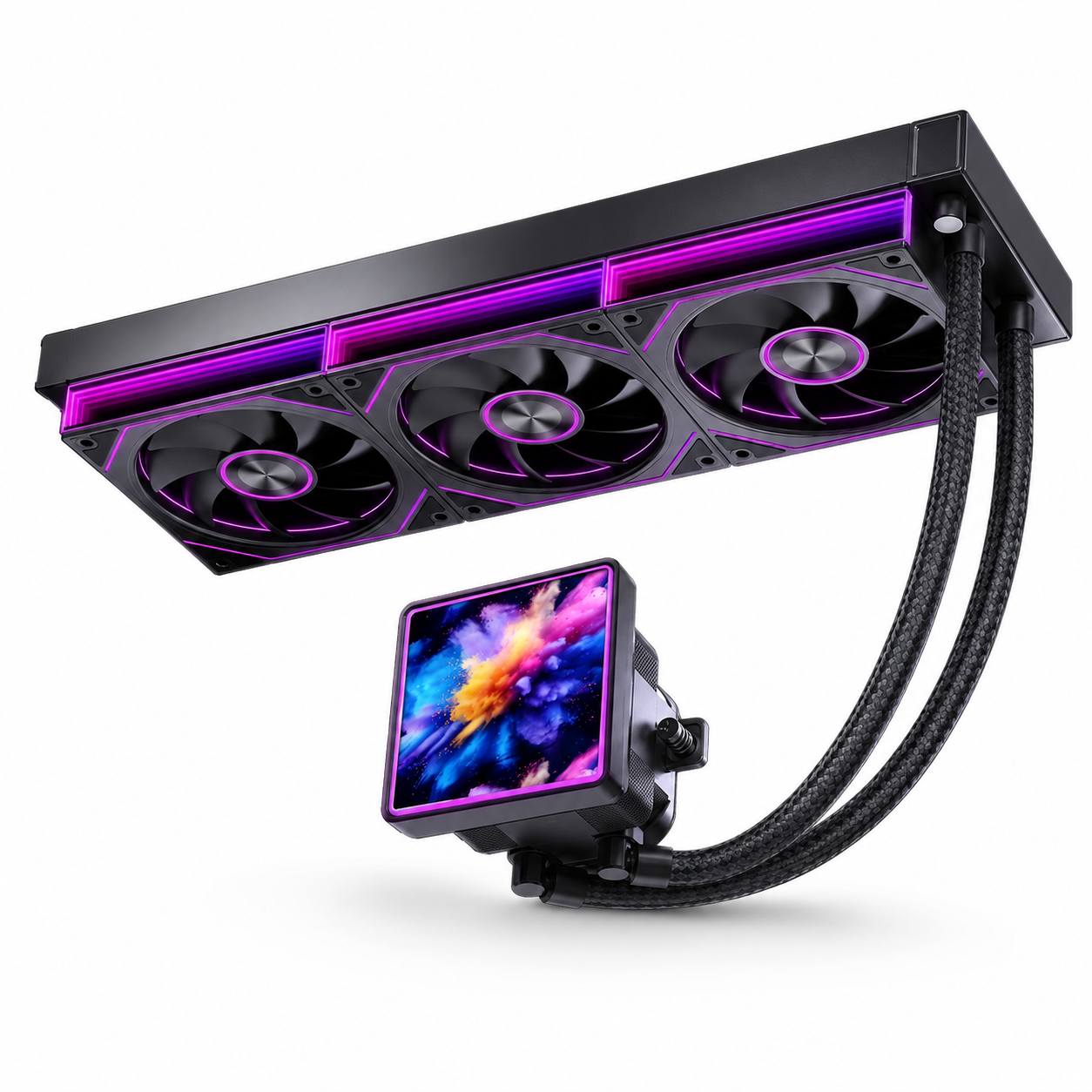 Tản Nhiệt Nước Leopard Pro Flow 360 SE Black