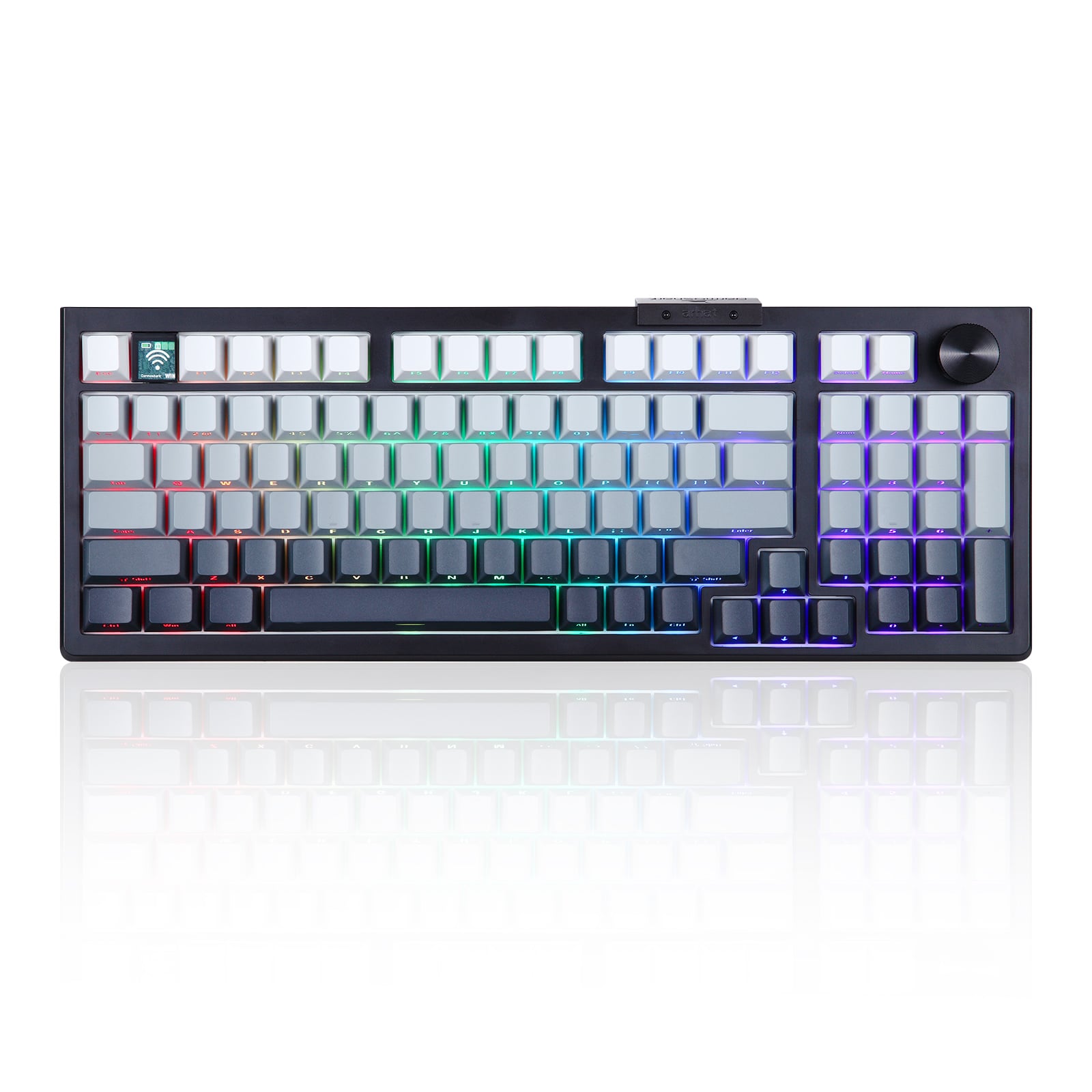 Phím Cơ Darmoshark TOP 98 Tri-mode RGB Đen 3 Mode